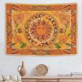 Burning Sun Tapestry Flower Vines Tapestries Vintage Indie Boho B