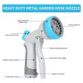 Garden Hose Nozzle,with 8 Adjustable Spray Patterns, for Watering