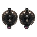 Plastic Ice Fishing Reels Fly Fishing Tackle Round Wheel