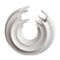 Luxury Abstract Sea Wave Ceramic Statue Living Room Sculpture D