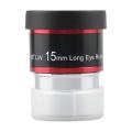 1.25inch 68 Degree Wide Angle Eyepiece Eye Lens Astronomical 15mm