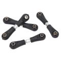 4pcs Link Pull Rod for 1/10 Rc Drift On Road Touring Car ,a