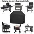 Barbecue Cover Grill Cover 420d Double-layer Fabric Waterproof Uv