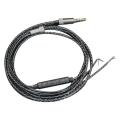 3.5mm Jack Diy Earphone Audio Cable Controller Repair, Metal Type