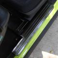 Car Door Sill Scuff Plate Cover for Suzuki Jimny 2019-2022, Black