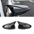 Abs Carbon Fiber Rearview Mirror Housing Side Mirror Cover Trim