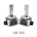 D1s Led Headlight Hid D1s/r Car Bulb Led 8000lm Csp Chip 6000k White