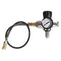 24inch Pcp Scuba Charging Valve with 400bar 6000psi Gauge