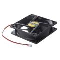 Black Plastic Square 9025 90 X 90 X 25mm Dc 12v 0.25a Cooler Fan