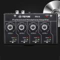 Audio Interface for Recording, with Dual Rca Inputs Powered-us Plug