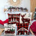 Christmas Pillow Covers for Decor Buffalo Check Throw Buffalo Plaid