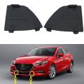 Car Front Lower Bumper Tow Hook Eye Cover for Mazda 3 2017-2018