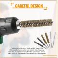 18pcs Wire Brush for Power Drill with 1/4inch Hex Shank Handle 6sizes
