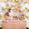 Gold Balloons Arch Garland Kit Gold Sequins Balloons for Party Decor