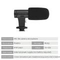 3.5mm Real-time Monitoring Recording Microphone with 1/4 Screw