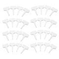 100 Pcs Garden Labels Gardening Plant Classification Plastic White