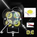 40w 6500k Yellow Working Lamp for Car Motorcycle Off-road Universal