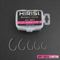 Hirisi 200pcs Stainless Steel Barbed Hooks Fishing Hooks Pack 8011 6