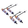4pcs Front and Rear Shock Absorber for Zd Racing Dbx10 1/10 Rc Car,1