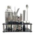 23 Pcs Bartender with Acrylic Stand 25oz Shaker Cocktail Making Set