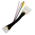 28 Pin Car Rca Video Reverse Camera Convert Cable Adapter for Mazda 2
