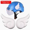 1 Pair Helmet Angel Wings Decoration for Biking Helmet Kids Adults 1