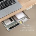 2pcs Under Desk Drawer Organizer Set, Hidden Slide Out Desk