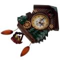 House Shape 8 Inches Wall Clock Cuckoo Clock Timer Pendulum Clock