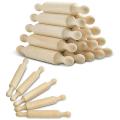 Wooden Mini Rolling Pin 6 Inches Long Kitchen Baking Rolling Pin