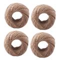 100 Meter - Natural Textured Hessian Jute Twine String 1mm