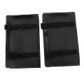 2pcs Leather Car Visor Seatback Tissue Paper Cases for Auto Vehicle