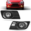 Car Front Fog Light Lamps with Halogen Bulb Harness for Suzuki