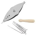 1pc Metal Tatting Shuttle Tool for Hand Lace Making Sewing Craft