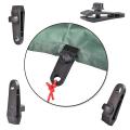 Tarp Clips with Carabiner,clamp Clip Snap Canvas Anchor Gripper