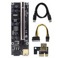 1pcs 009s Plus Riser Card Adapter Card 1x 16x Extender Usb 3.0 Cable