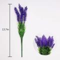 10 Bundles Artificial Flowers-lavender Flowers, Fake Flowers, C