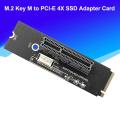 Ngff M2 to Pci-e 4x X1 Slot Riser Card M2 Nvme to Pcie X4 Adapter