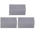 Silicone Dish Drying Mat Flume Folding Draining Mat,rectangle Gray