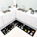 Anti-slip Household Kitchen Mat Carpet Long Absorbent Pad Bathroom