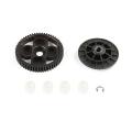 Off Road Car High Torque Spur 57t Metal Gear Kit Fit 1/5 Hpi Rofun