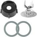 For Oster Osterizer with 4902 Blender Bottom & 6 Point Blade 4980