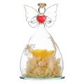 Gift for Girlfriend Forever Rose In Angel Glass Cover Gifts(yellow)