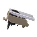 Glove Box Handle Pull Open Puller Box Tool Pull Cover with Hole Beige