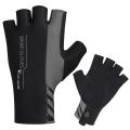 West Biking 1pair Anti-slip Anti-sweat Bicycle Gloves,black L
