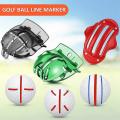 6 Pcs Golf Ball Line Markers Golf Aligning Tool Alignment Tool