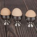 8x Egg Cups Set Stainless Steel Soft Tray Tool Holders Kitchen,silver