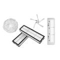 5pc for Xiaomi Dreame W10 Robot Side Brush Mop Cloth Main Brush Cover