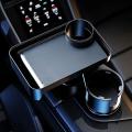 2in1 Car Tray Water Cup Holder 360 Degree Rotating Beverage Holder S