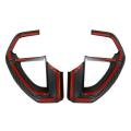 For Toyota-tundra Car Carbon Fiber Abs Steering Wheel Button Panel