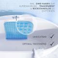 Bath Mat 88x40cm with Suction Cups and Non-slip Structure Blue